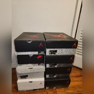 Jordan Retro Empty Boxes